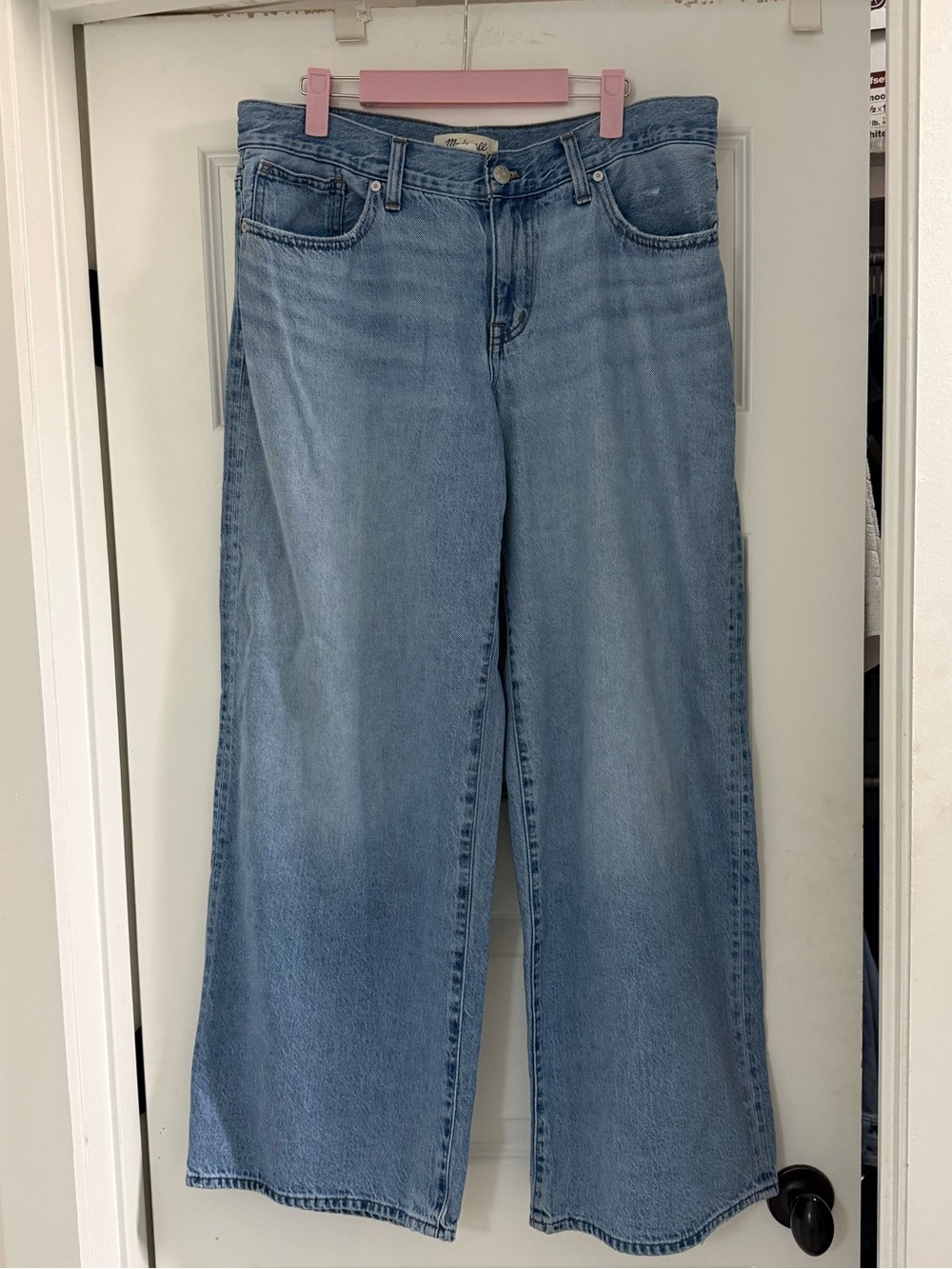 Madewell Low-Rise Superwide Leg Jeans - Picture 4 of 7